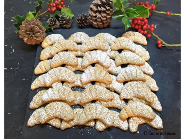 Croissants de lune aux noisettes