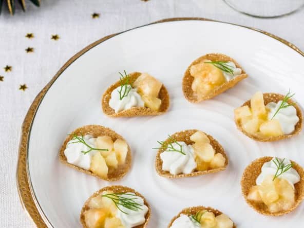 Amuse-bouches au roquefort