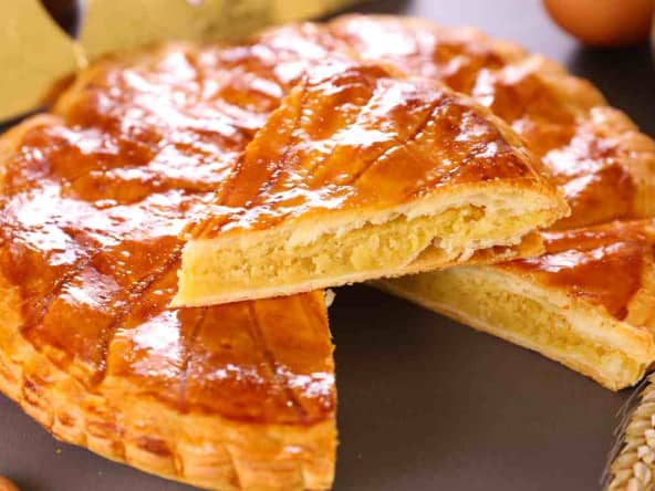 Galette des rois au pralin