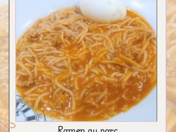 Ramen au porc et lait de coco