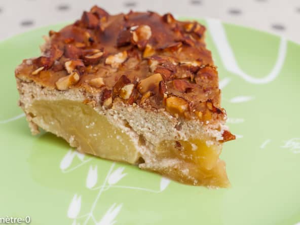 Fondant aux pommes et tofu soyeux