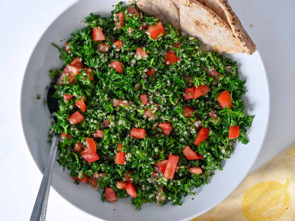 Taboulé de quinoa à la libanaise
