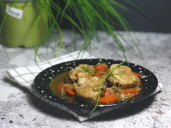 Filet mignon aux carottes au cumin