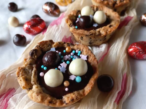 Nids de Pâques en cookie