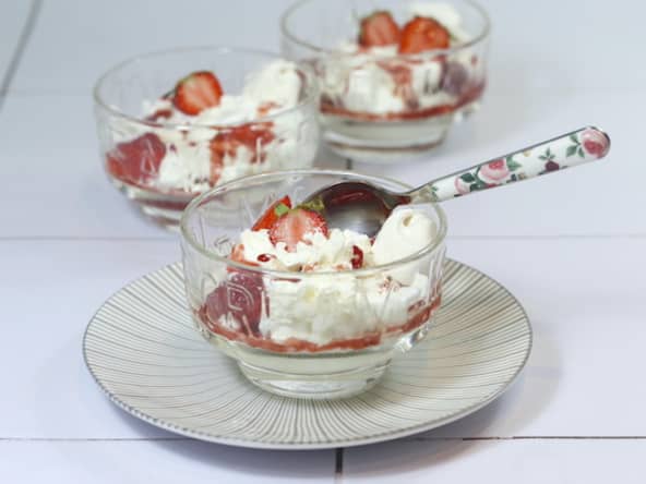 Eton mess aux fraises