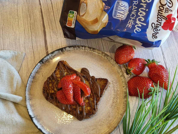 Brioche façon pain perdu