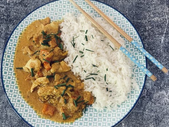 Caril de poulet comme au Timor Oriental