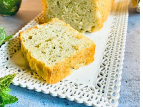 Cake menthe, citron vert de Yann couvreur