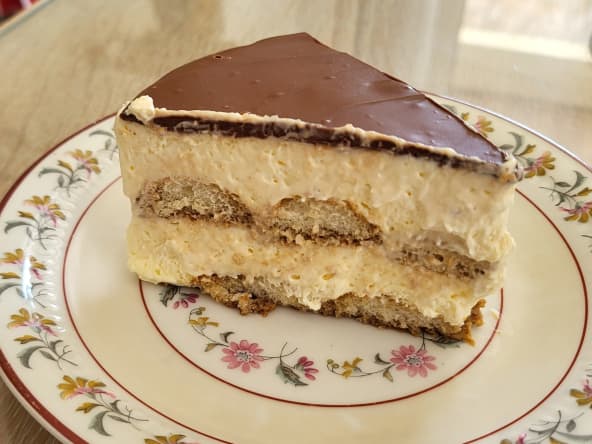 Entremet tiramisu