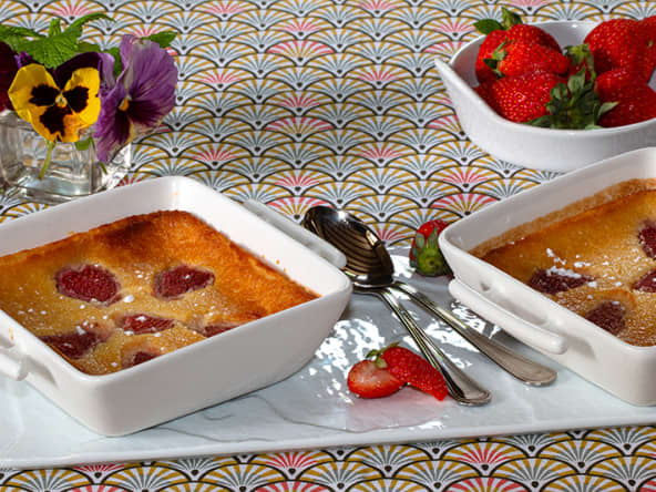 Cuajada aux fraises