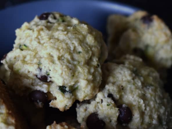 Cookies vegan chocolat et courgette