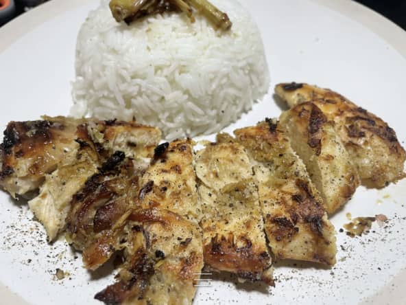 Poulet à la citronnelle