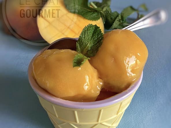 Sorbet à la mangue