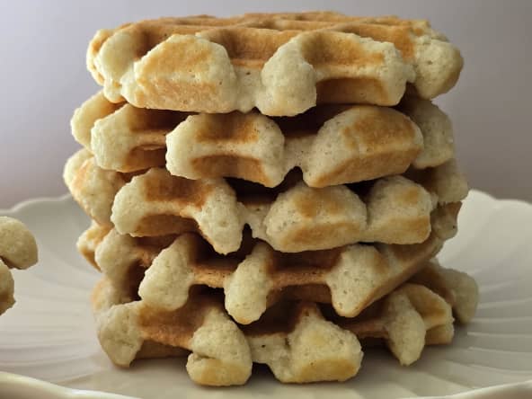 Gaufres sans lactose