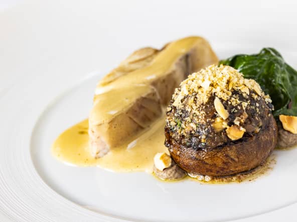 Lieu jaune sauce bonne femme
