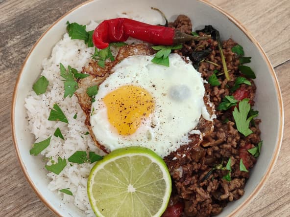 Pad Kra Pao boeuf