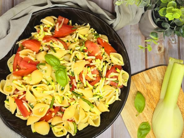 Salade de pâtes au fenouil