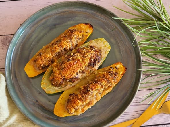 Courgettes farcies