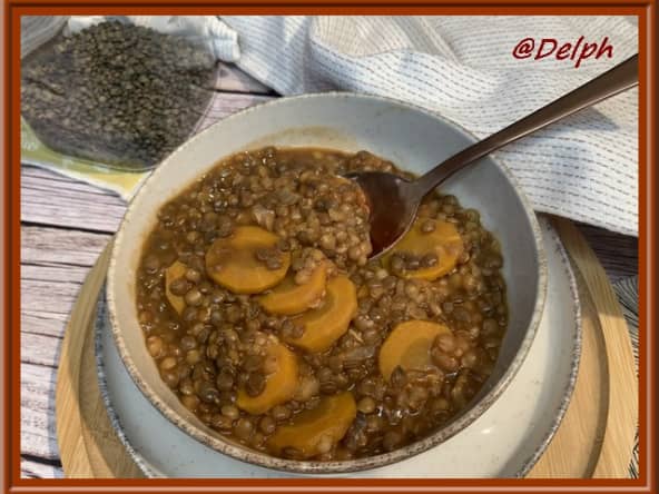 Soupe de lentilles avec le Cookeo