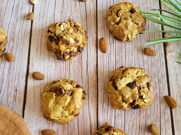 Cookies fleur d’oranger amande