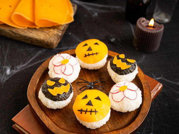 Onigiris d'halloween Isigny Sainte-Mère