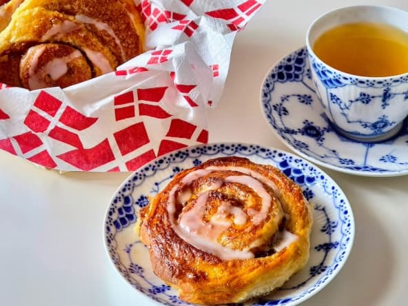 Roulés à la cannelle danois "Kanelsnegle"