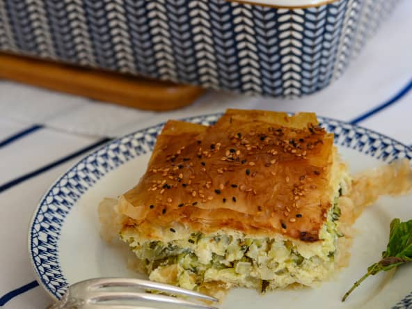 Feuilleté grec à la courgette