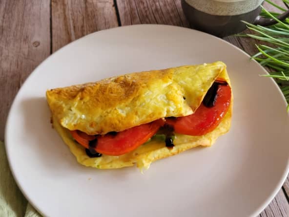 Wrap au cottage cheese