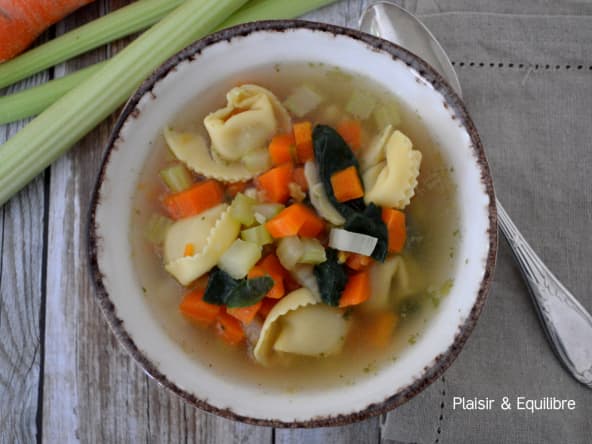 Soupe de tortellini