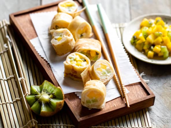 Makis aux fruits et à la vanille de Madagascar