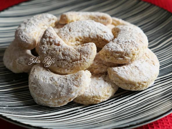 Biscuits au beurre aux amandes et zeste de citron vert