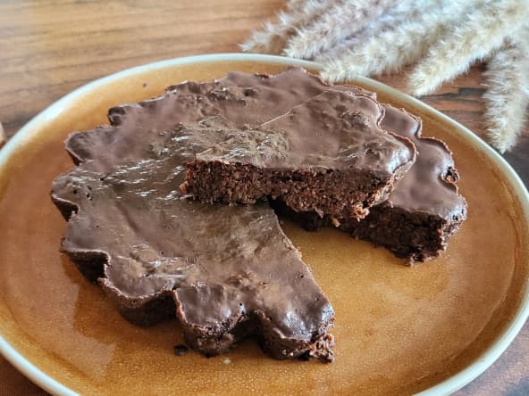 Brownie coco sans matière grasse et sans sucre