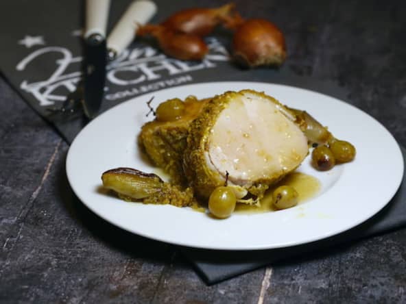 Rôti de veau en croûte d’épices
