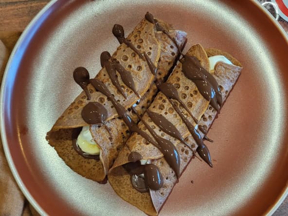 Mini tacos banane et choco
