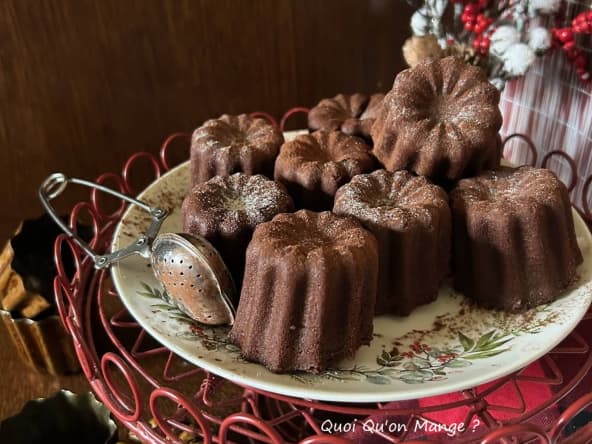 Cannelés chocolat au bon goût de Cognac