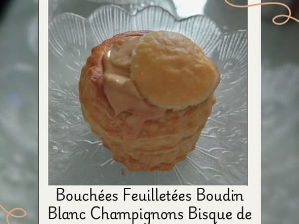 Bouchées feuilletées terre-mer
