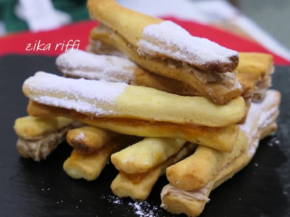 Mini cakes crème moka et confiture de potiron