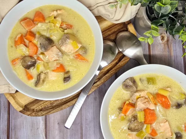 Blanquette de saumon
