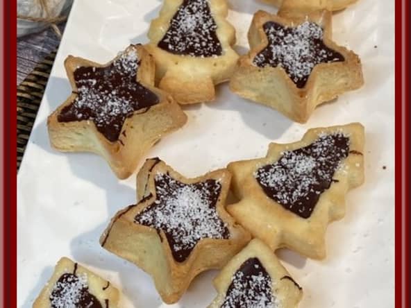 Financiers au chocolat et noix de coco