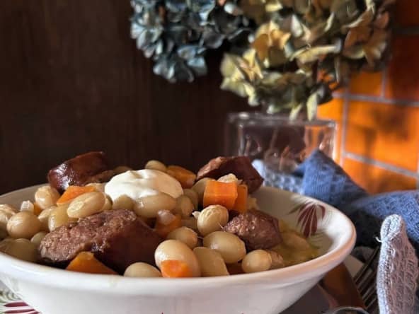 Cassoulet breton au cidre et aux coco de Paimpol