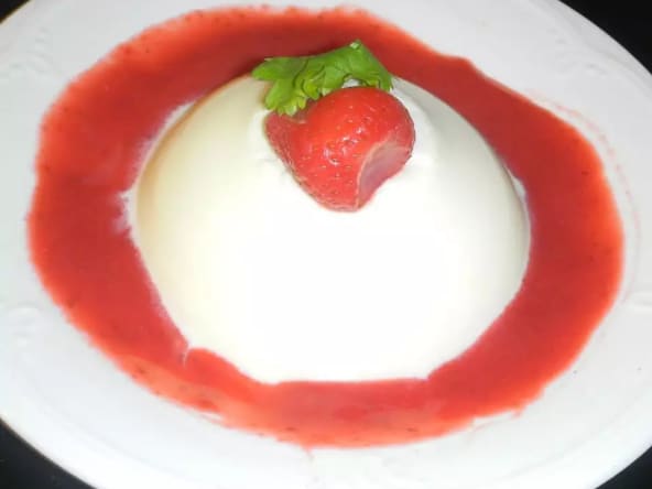 Panna cotta à la vanille