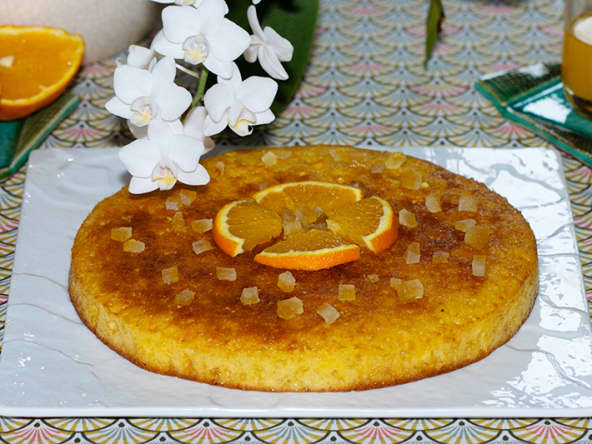 Gâteau moelleux à l'orange