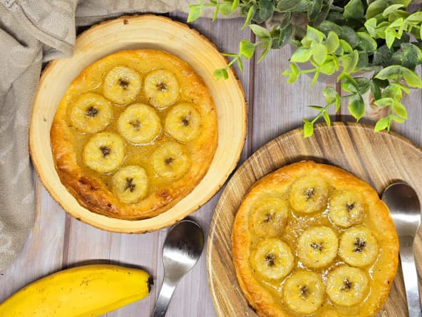Tarte fine à la banane