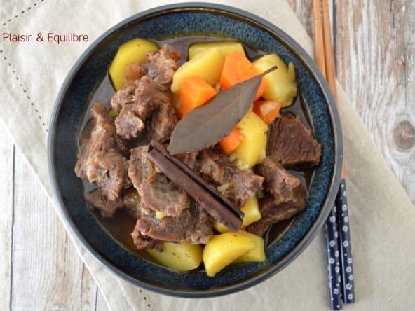 Ragoût de bœuf chinois aux pommes de terre