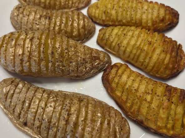 Pommes de terre hasselback