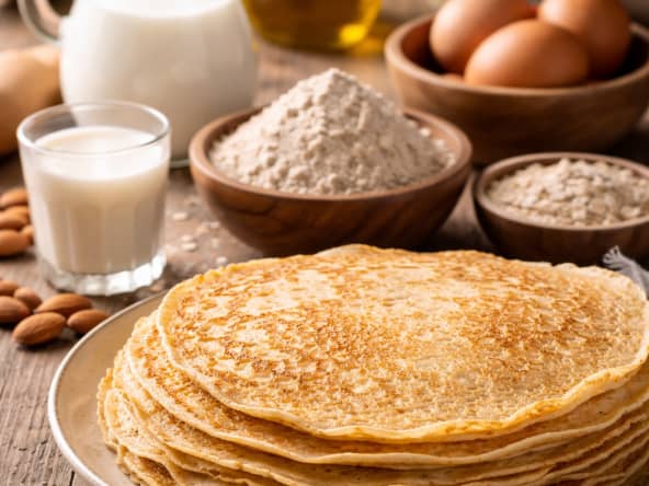 Pâte à crêpes IG bas