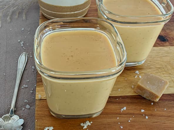 Crème dessert au caramel