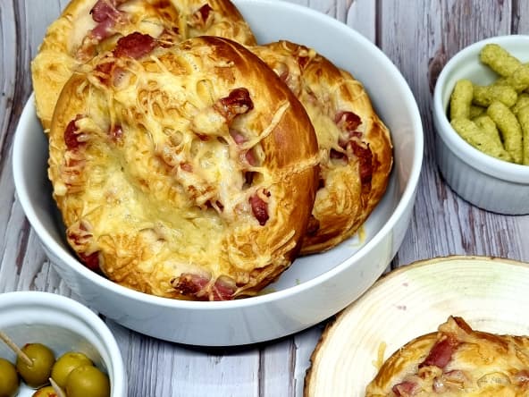 Bretzels gratinés