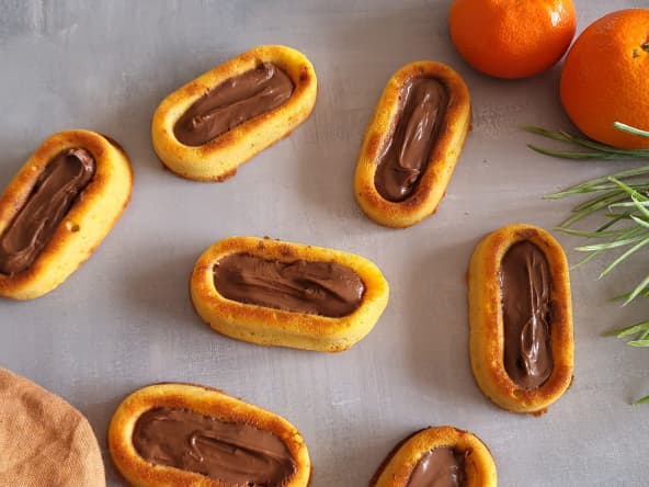 Petit gâteau clémentine et chocolat