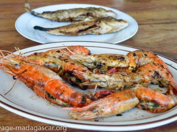 Gambas grillées